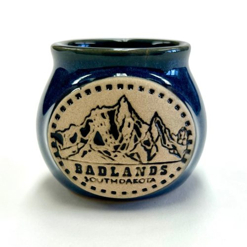 Badlands Pot Belly Shot Glass - Wall Drug Store