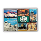 7 pc.  Mini Epoxy South Dakota Magnet Collection - Wall Drug Store