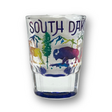 Badlands Great Faces, Great Places Shot Glass - Wall Drug Store