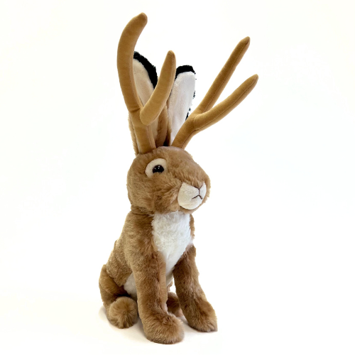 Sitting Plush Jackalope - Wall Drug Store