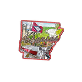 50 States Outline Foil Magnets - Wall Drug Store