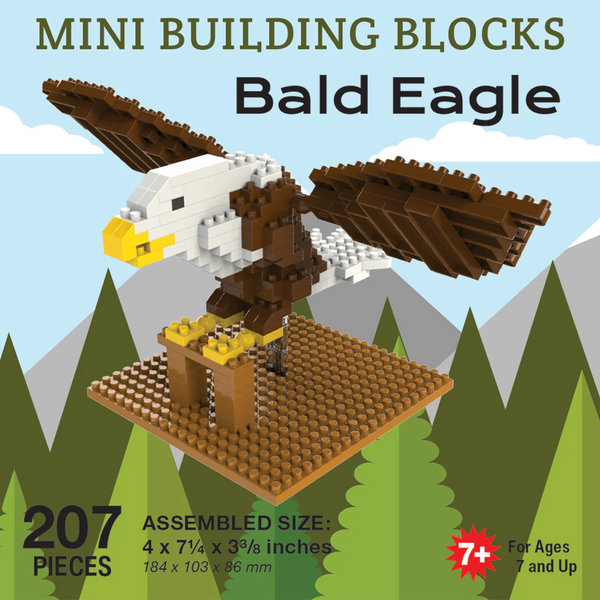 Bald Eagle Mini Building Blocks - Wall Drug Store