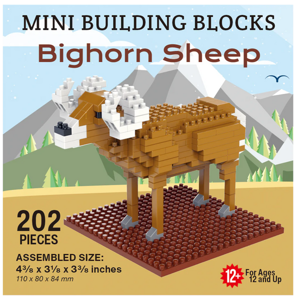 Bighorn Sheep Mini Building Blocks - Wall Drug Store