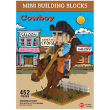 Cowboy Mini Building Blocks - Wall Drug Store