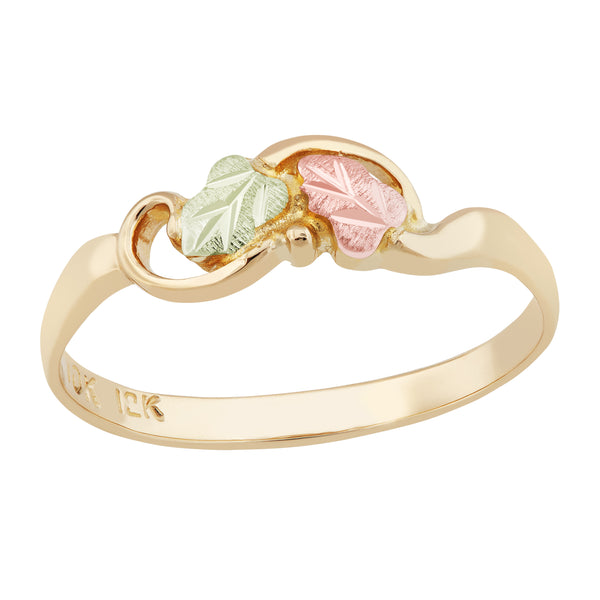 Landstrom's Black Hills Gold Petite 10k Yellow Gold Band - Wall Drug Store