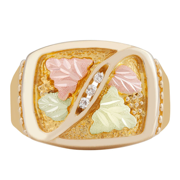 Landstrom's Black Hills Gold Original Diamond Band - Wall Drug Store