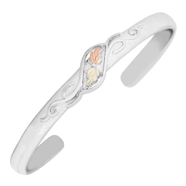 Landstrom's Black Hills Gold & Silver Cuff Bracelet - Wall Drug Store