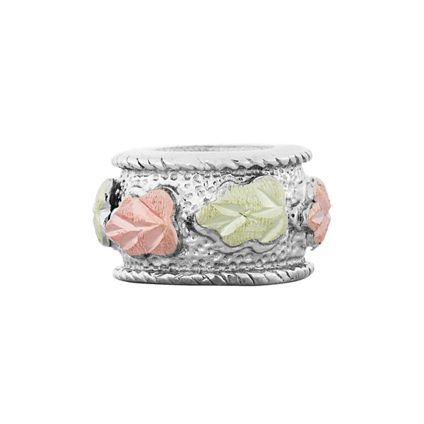 Landstrom's Black Hills Gold & Silver Round Memory Bead - Wall Drug Store