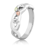 Landstrom's Black Hills Gold Sterling Silver Infinity Ring - Wall Drug Store