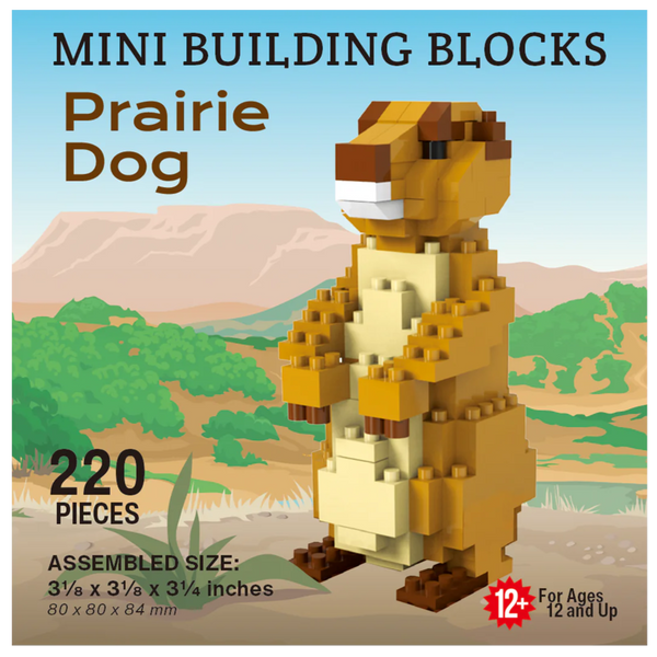 Prairie Dog Mini Building Blocks - Wall Drug Store