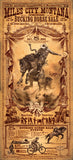 Miles City Bucking Horse Rodeo Poster - Wall Drug Store
