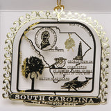 All 50 State Collectible Brass Ornaments - Wall Drug Store