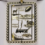 All 50 State Collectible Brass Ornaments - Wall Drug Store