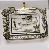 All 50 State Collectible Brass Ornaments - Wall Drug Store