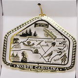 All 50 State Collectible Brass Ornaments - Wall Drug Store