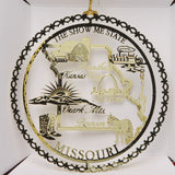 All 50 State Collectible Brass Ornaments - Wall Drug Store