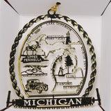 All 50 State Collectible Brass Ornaments - Wall Drug Store