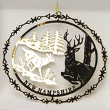 All 50 State Collectible Brass Ornaments - Wall Drug Store