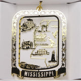 All 50 State Collectible Brass Ornaments - Wall Drug Store
