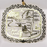 All 50 State Collectible Brass Ornaments - Wall Drug Store