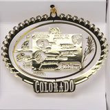 All 50 State Collectible Brass Ornaments - Wall Drug Store