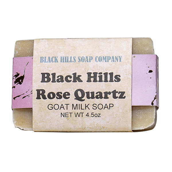 Black Hills Rose Quartz Goat Milk Soap - Wall Drug Store