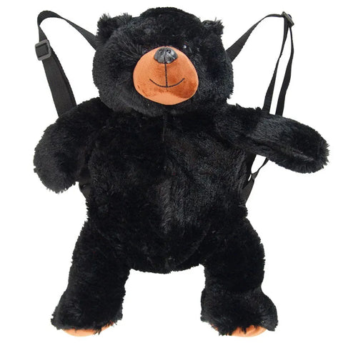 Black Bear Plush Backpack - Wall Drug Store