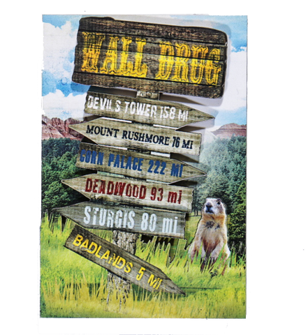 Wall Drug Sign 3D Magnet - Wall Drug Store