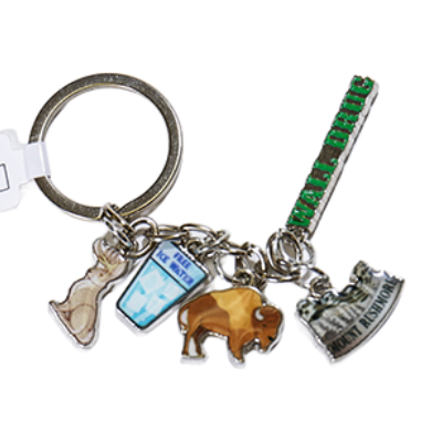 Charm Key Ring - Wall Drug Store