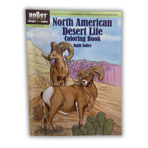 North American Desert Life Coloring Book - Wall Drug Store