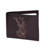Leather Bifold Wallet - Jackalope - Wall Drug Store