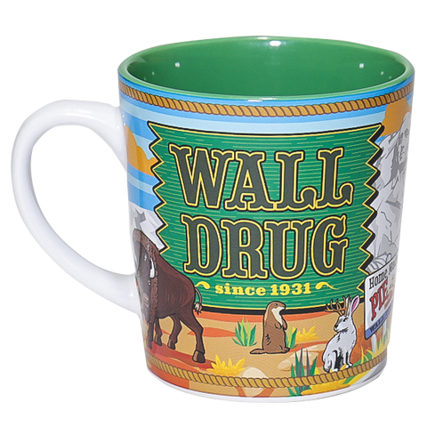 South Dakota Icons Mug - Wall Drug Store