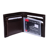 Leather Bifold Wallet - Jackalope - Wall Drug Store