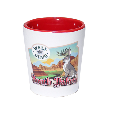 Wall Drug Jackalope Collectors Shot Glass - Wall Drug Store
