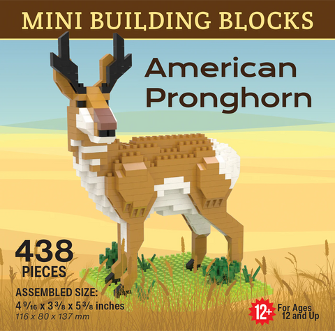 American Pronghorn Mini Building Blocks - Wall Drug Store