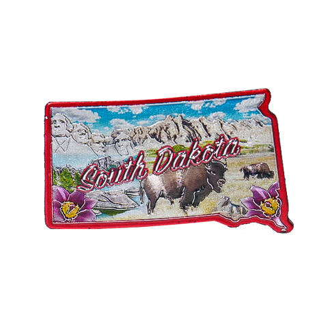 50 States Outline Foil Magnets - Wall Drug Store