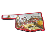 50 States Outline Foil Magnets - Wall Drug Store