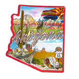 50 States Outline Foil Magnets - Wall Drug Store