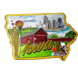 50 States Outline Foil Magnets - Wall Drug Store