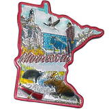 50 States Outline Foil Magnets - Wall Drug Store