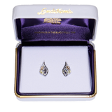 Landstrom's Black Hills Gold & Silver Birthstone Post Earrings - June - Wall Drug Store