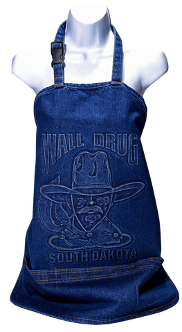 Wall Drug Cowboy Blue Denim Apron - Wall Drug Store