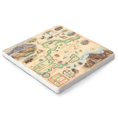 Badlands Stone Trivet - Wall Drug Store