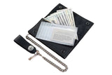 Leather Chain Wallet - Black - Wall Drug Store