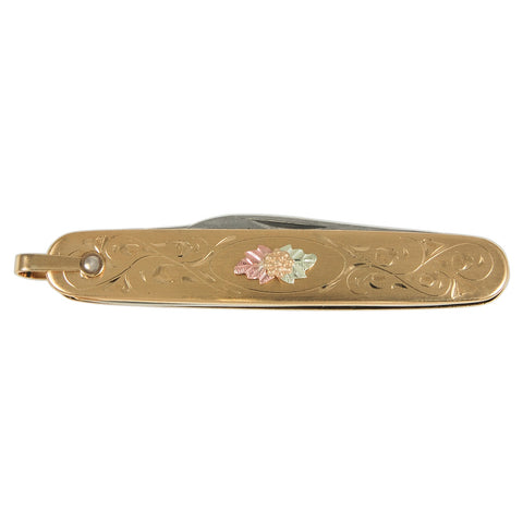 Black Hills Gold 10k Gold Pocket Knife