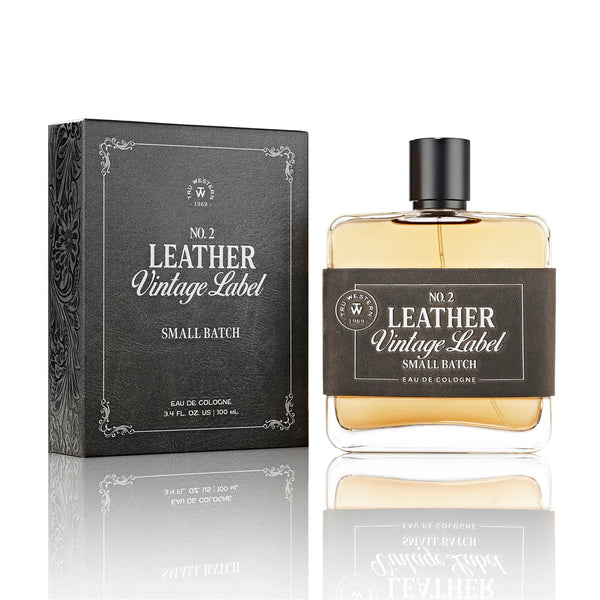 No. 2 Leather Vintage Label Small Batch Cologne - Wall Drug Store