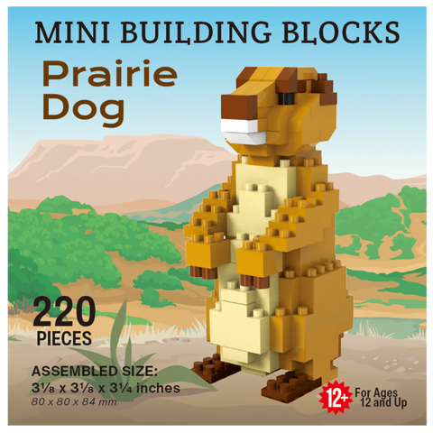 Prairie Dog Mini Building Blocks - Wall Drug Store