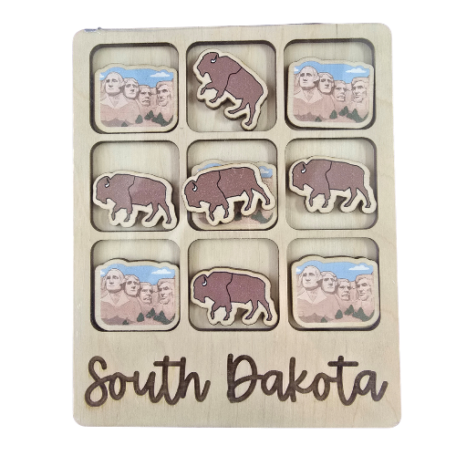 South Dakota Tic Tac Toe - Mount Rushmore - Wall Drug Store