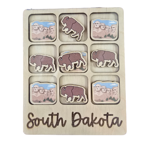 South Dakota Tic Tac Toe - Mount Rushmore - Wall Drug Store