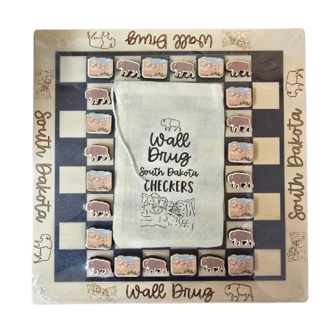 South Dakota Checkers - Mount Rushmore - Wall Drug Store